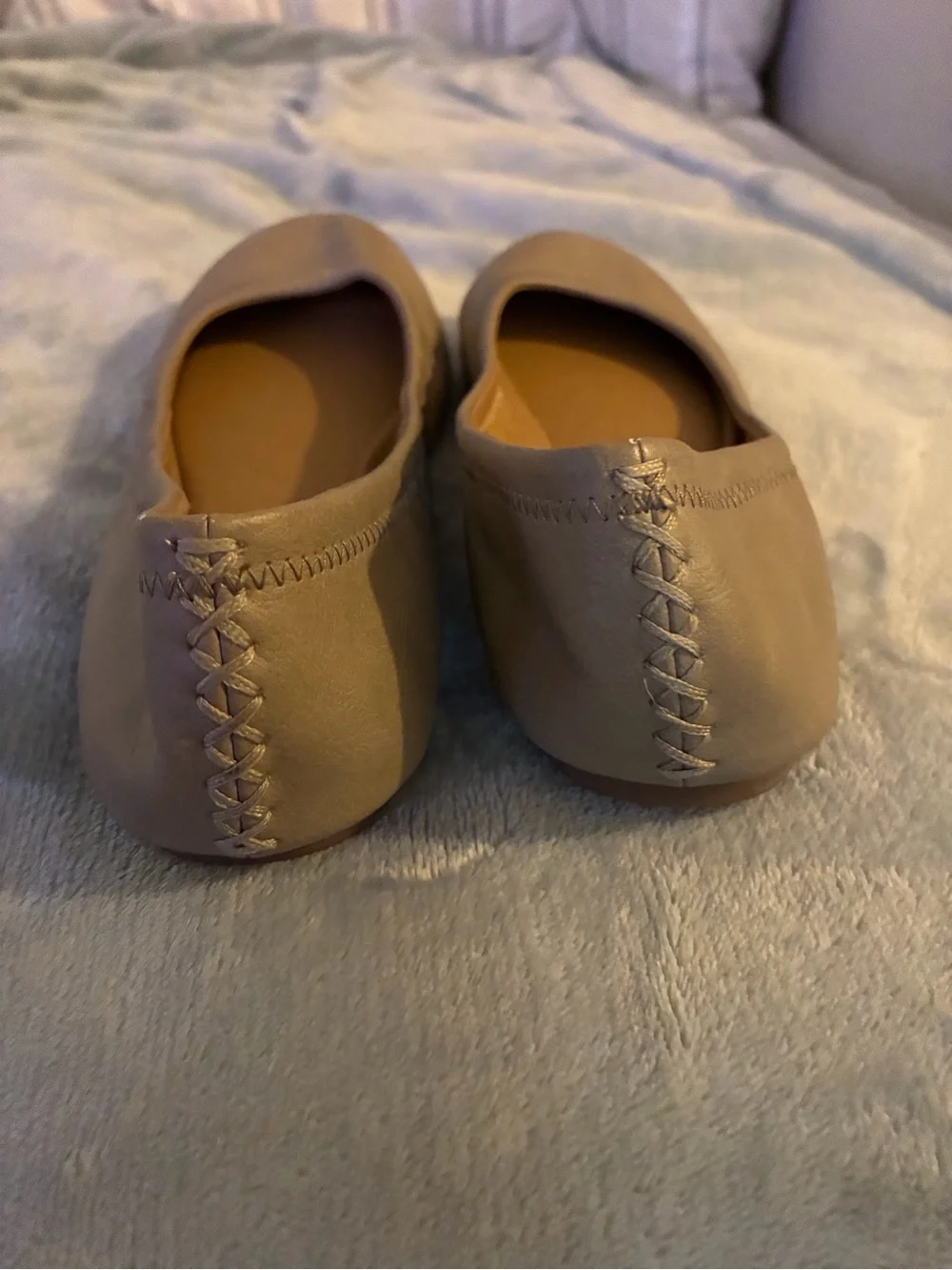 Lucky Brand Neutral Taupe Ballet Flats - Picture 4 of 4